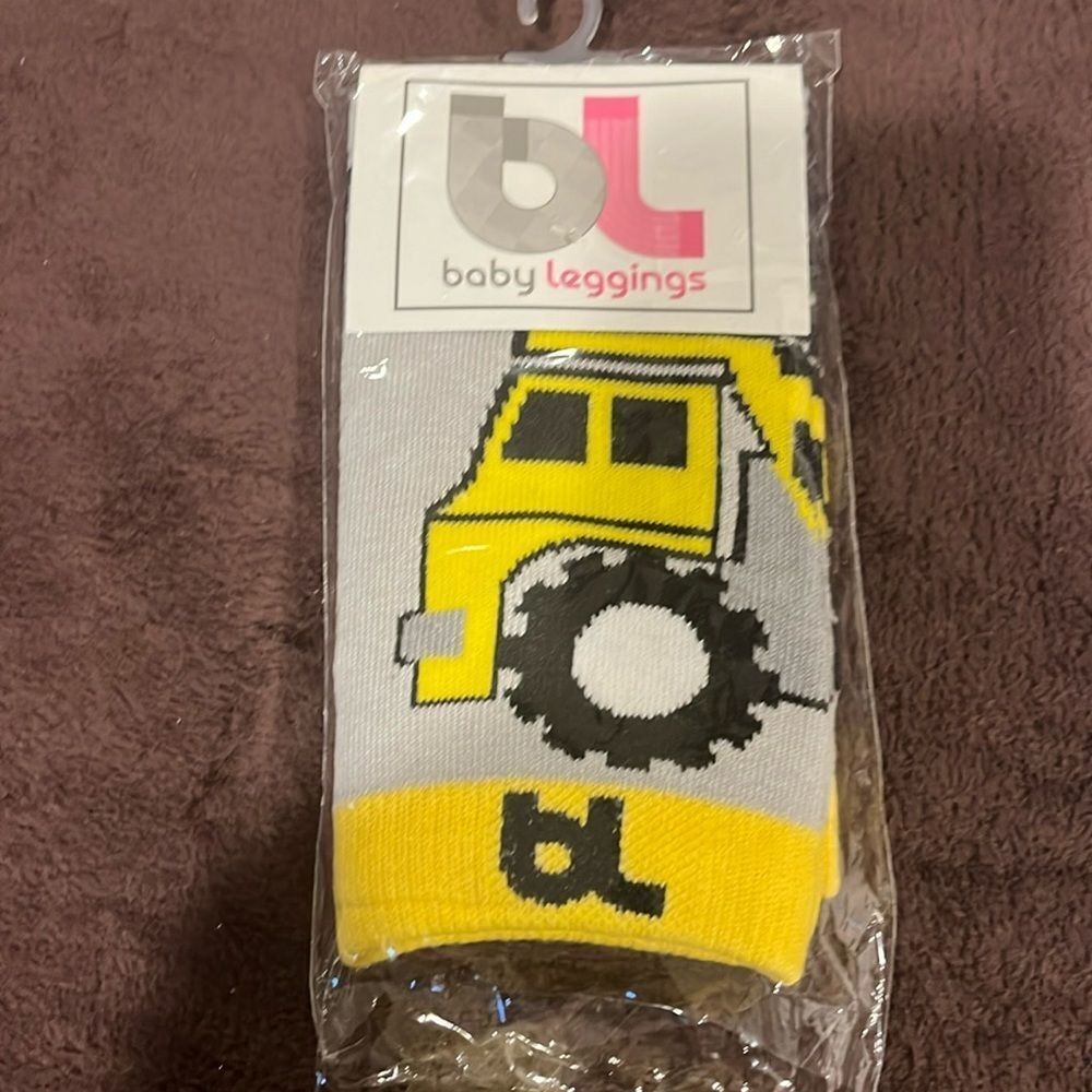 New Baby Leggings Leg Warmers Construction Theme, Protect Knees when Crawling​